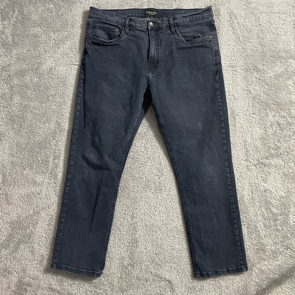 Urban Star Premium Apparel Jeans‎ Mens Size 40x30 Straight Dark Wash Blue Denim - Picture 1 of 6